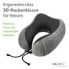 Ergonomisches Memory-Foam Nackenkissen für Reisen – Komfort und Unterstützung für unterwegs - VibeCart