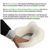 Ergonomisches Memory-Foam Nackenkissen für Reisen – Komfort und Unterstützung für unterwegs - VibeCart