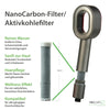 Premium-Duschkopf HydroOval Pro 3in1 - VibeCart