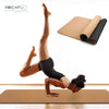 Premium Kork Yoga-Matte mit Naturkautschuk - Maximale Stabilität trifft Komfort - VibeCart